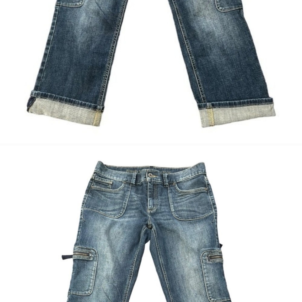 Simply Vera Vera Wang Denim Cropped Jeans